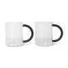 Ferm Living Tasses Et Mugs | Mug Still Verre Transparent / Set De 2 - Verre Souffle Bouche - Ferm Living